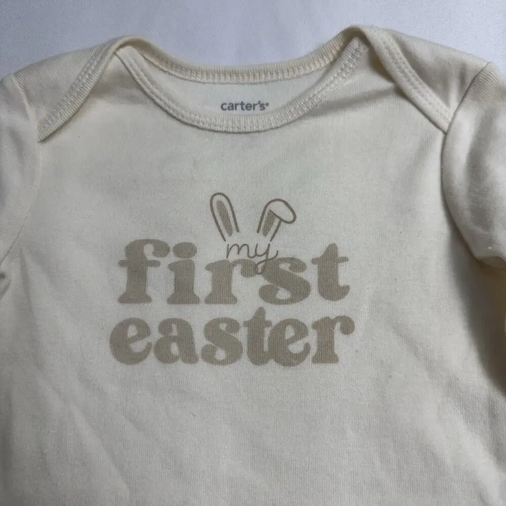 Carter's Long Sleeve Bodysuit Infant Size 12 Month 